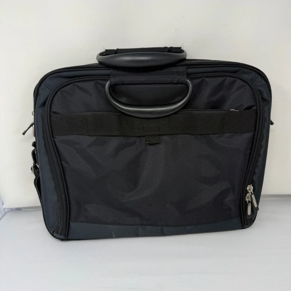 HP Laptop Briefcase Case Messenger Bag Unisex  Black Workwear Padded Travel Pro